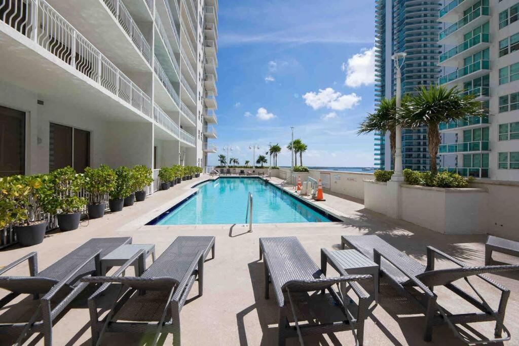 Апартаменты Ocean View Amazing Unit Brickell Майами Экстерьер фото